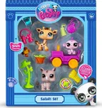 Littlest pet shop zvířátka Safari 3 ks BF00524