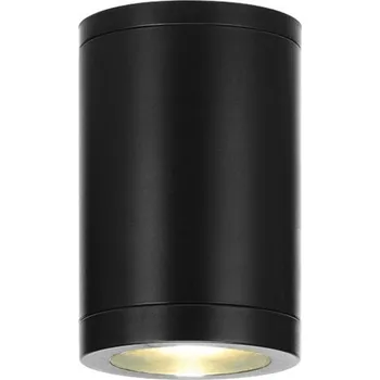 Venkovní osvětlení ACA Lighting GU10 venkovní kulaté stropní svítidlo 230V tmavě šedá IP65 GU10 MAX.7W SL7033DG