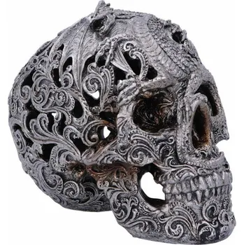 dekorace Cranial Drakos - (Silver)