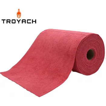 Utěrka TROYACH Microfiber Red 30x30 cm (75pcs) (mikrovláknové utěrky v roli)