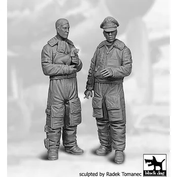 Plastikový model Blackdog 1/32 German fighter pilots WW II