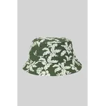 KLOBOUK GANT PALM LEI PRINTED BUCKET HAT PINE GREEN