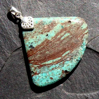 Přívěsek Chryzokol - přívěsek, , skladem