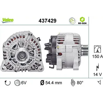Autoelektrika generátor VALEO 437429