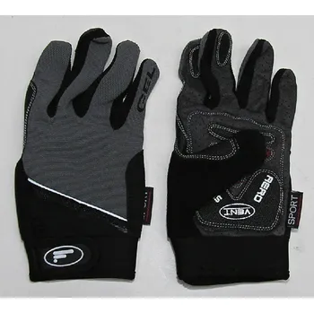 Cyklistické rukavice rukavice MX3 Sport prst.šedé - Velikost: S