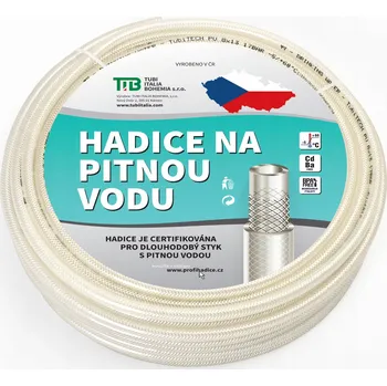Zahradní hadice Hadice na pitnou vodu 12,5x17 mm - 50 m