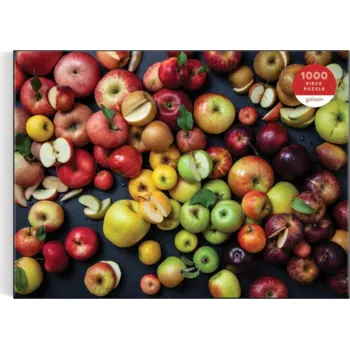 Puzzle Galison Puzzle Odrůdy jablek 1000 dílků