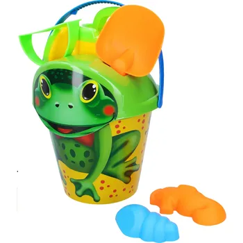 Hračka na písek Wiky Sada na písek KYBLÍK ZVÍŘÁTKO 7 kusů Barva: Žába