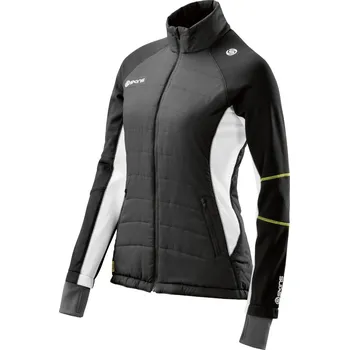 SKINS Plus Aura Womens Run Puffer Black/Cloud FM