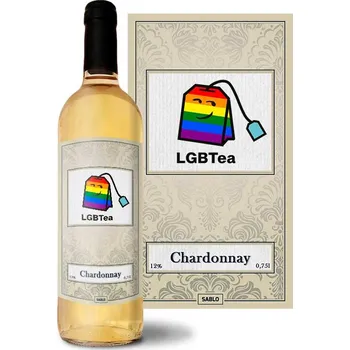 Víno Sablio Bílé víno LGBT Tea: 0,75 l