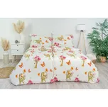 Stanex Ložní povlečení krepové louka (LS371) rozměr: 200 x 220 + 2ks 90 x 70, Zapínání: Knoflíkové