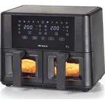 Ariete 4631 Double Air Fryer dvojitá horkovzdušná fritéza s kapacitou 9 litrů