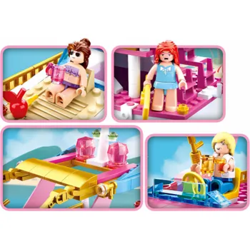 Stavebnice Sluban Sluban Girls Dream M38-B0722 Luxusní jachta