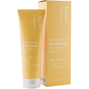 Pleťový krém Nacomi Next Level energizující pleťový krém s mitochondriální ochranou SPF30, 40 ml