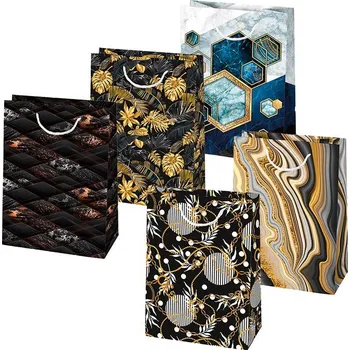 Dárková taška Smiffys Papírová taška PM T10 sestava 40 ,balení 10 ks 410713