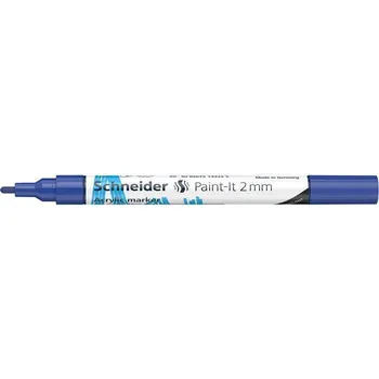 SCHNEIDER 120103 Akrylový popisovač Paint-It 310, modrá, 2 mm, SCHNEIDER 158220
