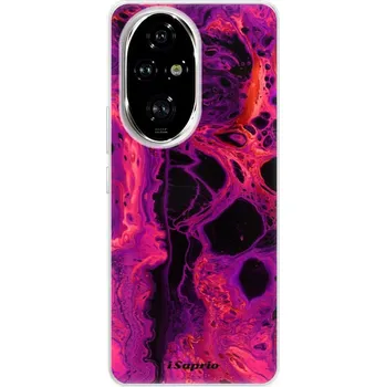 Pouzdro na mobilní telefon Odolné silikonové pouzdro iSaprio - Abstract Dark 01 - Honor 200 Pro