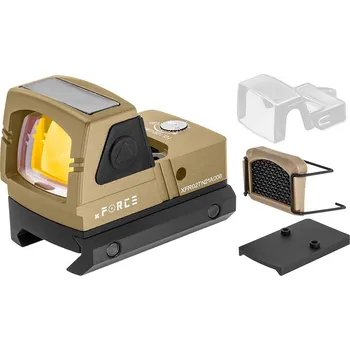 Kolimátor xFORCE Otevřený kolimátor Solar Powered Mini - TAN