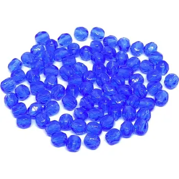 Dětské navlékací korálky CZ Broušené korálky, 4mm, barva 30050 - 30ks