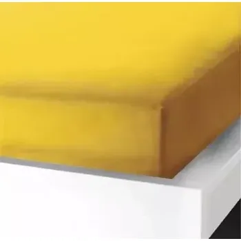 Prostěradlo Napínací prostěradlo na lůžko - 140x200 cm - ŽLUTÉ