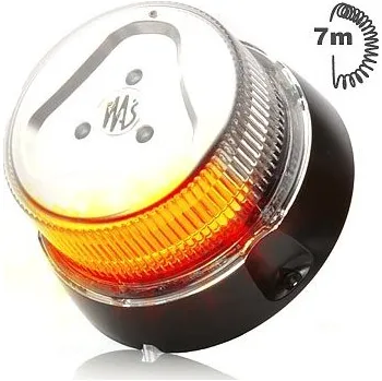 Maják WAS Maják LED oranžový 7m; do autozásuvky 852.8