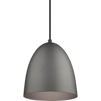 Kovový LED lustr Halo Design Classic Varianta: Ø 200 x 210 mm, 40 W, E27, kartáčovaná ocel