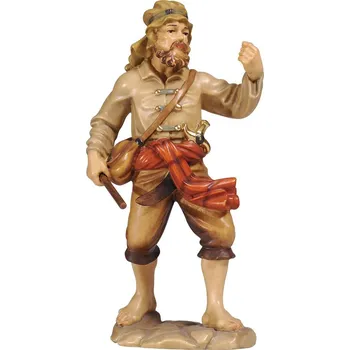 Vánoce Ornatis Vodič slona Provedení: Malované, Velikost stojících figur dospělých postav: 9,5 cm