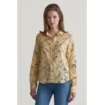 KOŠILE GANT REG LINE DRAWING COT VOILE SHIRT DUSTY LIGHT YELLOW