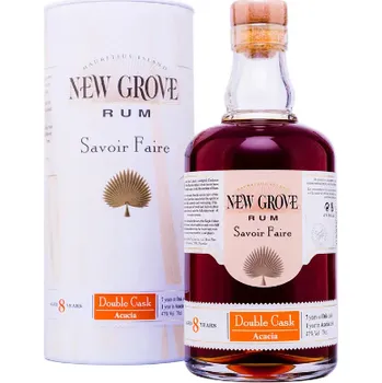 Rum New Grove Savoir Faire Double Cask Acacia 8y 47% 0,7 l (tuba)