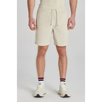 Pánské kraťasy TEPLÁKOVÉ ŠORTKY GANT TERRY SHORTS SILKY BEIGE