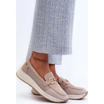 Dámské mokasíny Dámské prodyšné mokasíny s klínkem a přezkou Step in style, 37 i240_197149_2:37