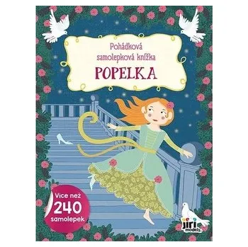 omalovánky Pohádková samolepková knížka Popelka