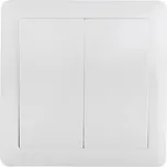 SOLIGHT Vypínač Slim č. 5 sériový - lustrový, bílý