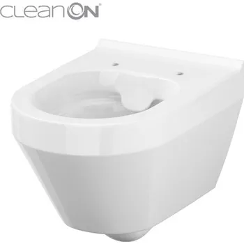 Klozet Cersanit Crea WC mísa závěsná oválná CeanOn bez sedátka, bílá, K114-015