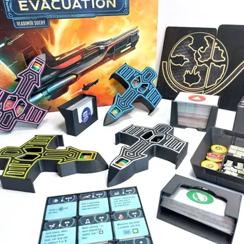 Příslušenství k deskovým hrám Inserty HERMAN Evakuace / Evacuation
