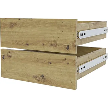 Elektrická zásuvka Casarredo Zásuvky (2ks) 60x60 ke skříni dub artisan