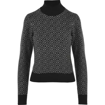 Dámský svetr ČERNOBÍLÝ SVETR SE STOJÁČKEM Vero Moda