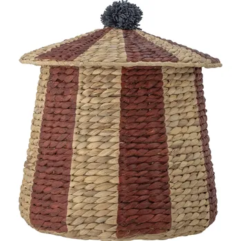 Úložný box BLOOMINGVILLE MINI Červený košík Birsen s víkem