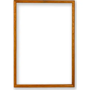 Rám na obraz Fotorámeček Vídeň Rozměr: 9 x 13 cm, Barva: RG Světle hnědá, Typ zasklení: Plexi