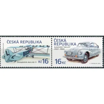 Poštovní známka Česká pošta (2016) č. 903 - 904 ** - Česká republika - Historické dopravní prostředky (3)