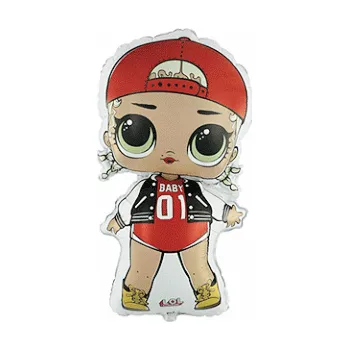 Flexmetal Balonek fóliový LOL Surprise MC Swag, 84 cm