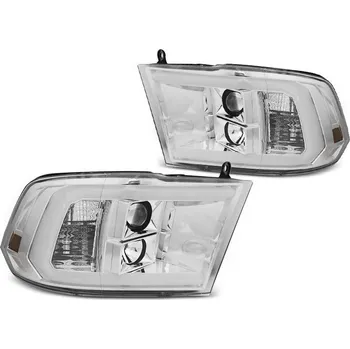 Přední světlomet Přední světla s LED TUBE Dodge Ram 09-18 chromová