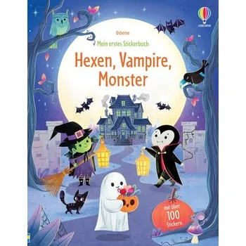 První čtění Mein erstes Stickerbuch: Hexen, Vampire, Monster