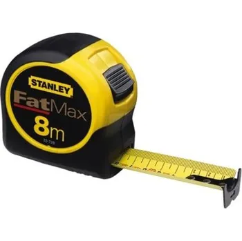 metr Stanley 0-33-728 - Metr svinovací 8m, žlutá páska 32mm, FatMax Blade Armor