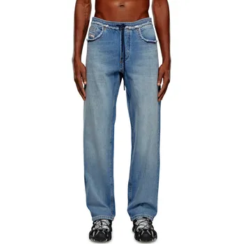 Pánské džíny DŽÍNY DIESEL D-SERT-RE TROUSERS BLUE DENIM