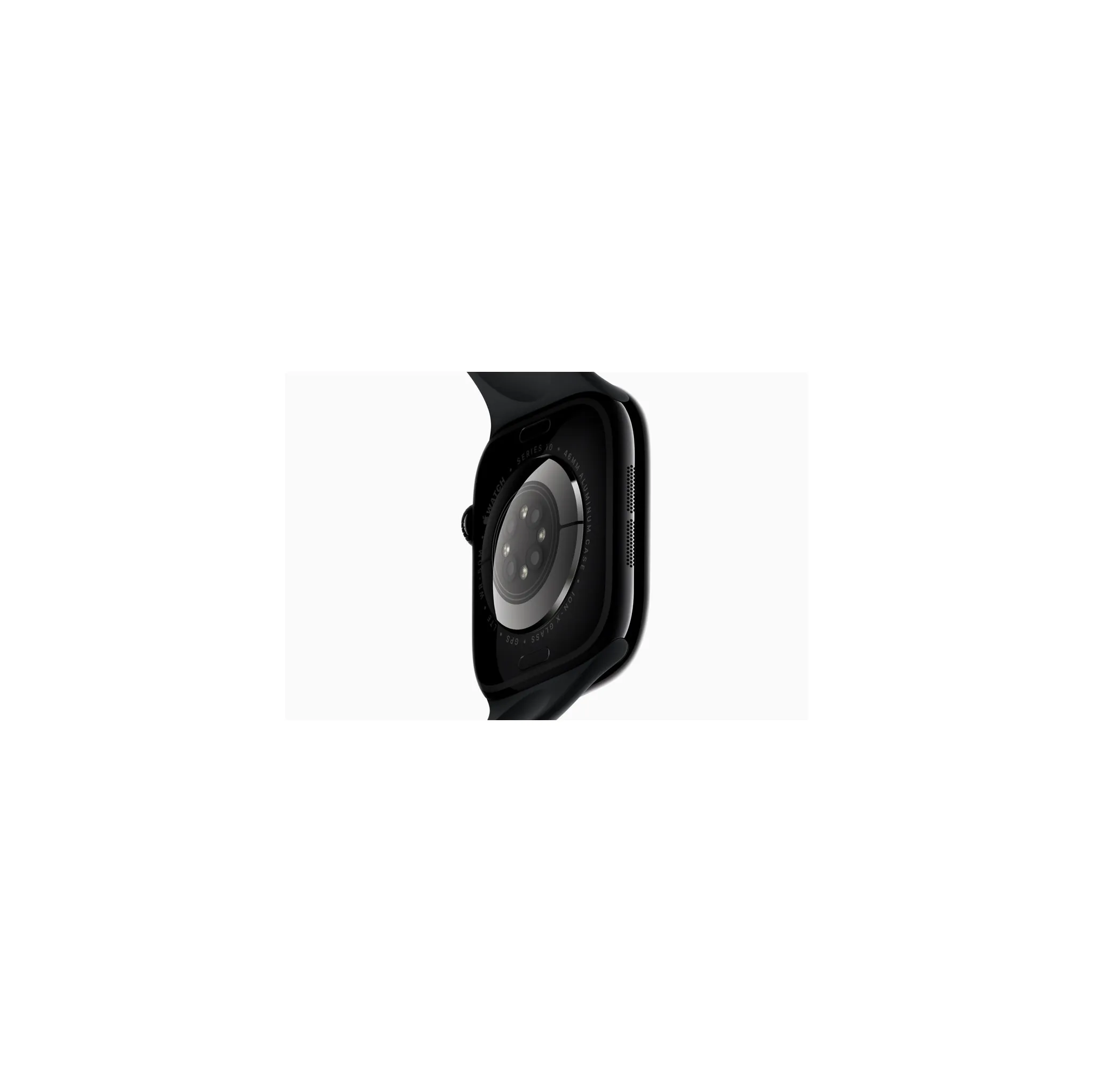 Fotografie 2 - Chytré hodinky Apple Watch Series 10 46 mm růžově zlatý hliník se světle ruměným sportovním řemínkem S/M