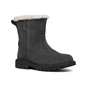 Dámské kozačky Kozačky Geox J Shaylax Girl Wpf J46EYA 00022 C9002 M Šedá 27