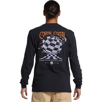 Pánské tričko Tričko Quiksilver QS Cosmic LS black L 2024 - Odesíláme do 24 hodin