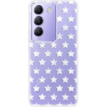 Pouzdro na mobilní telefon Odolné silikonové pouzdro iSaprio - Stars Pattern - white - Vivo V40 SE 4G/5G