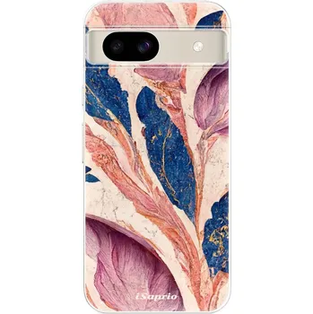 Pouzdro na mobilní telefon Odolné silikonové pouzdro iSaprio - Purple Leaves - Google Pixel 8a